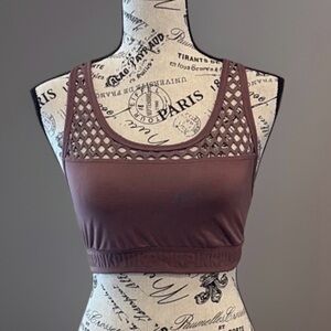 Victoria's Secret Pink Ultimate sports Bra Workout Exercise no padding size M